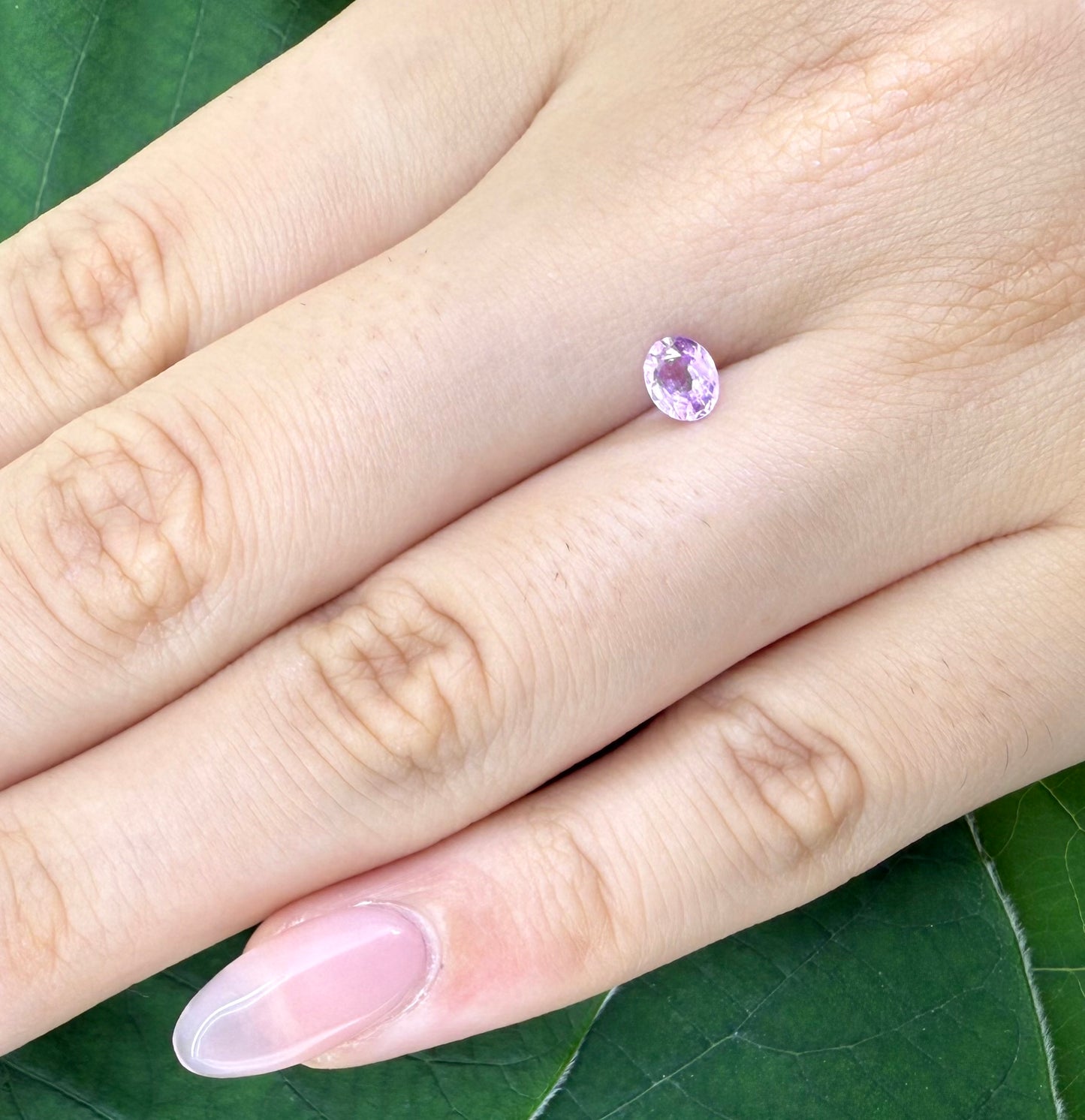 Pink Sapphire Oval 0.41 Ct