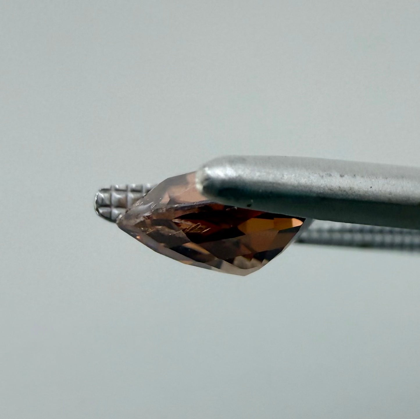 Peach-Pink Zircon Heart 2 Ct
