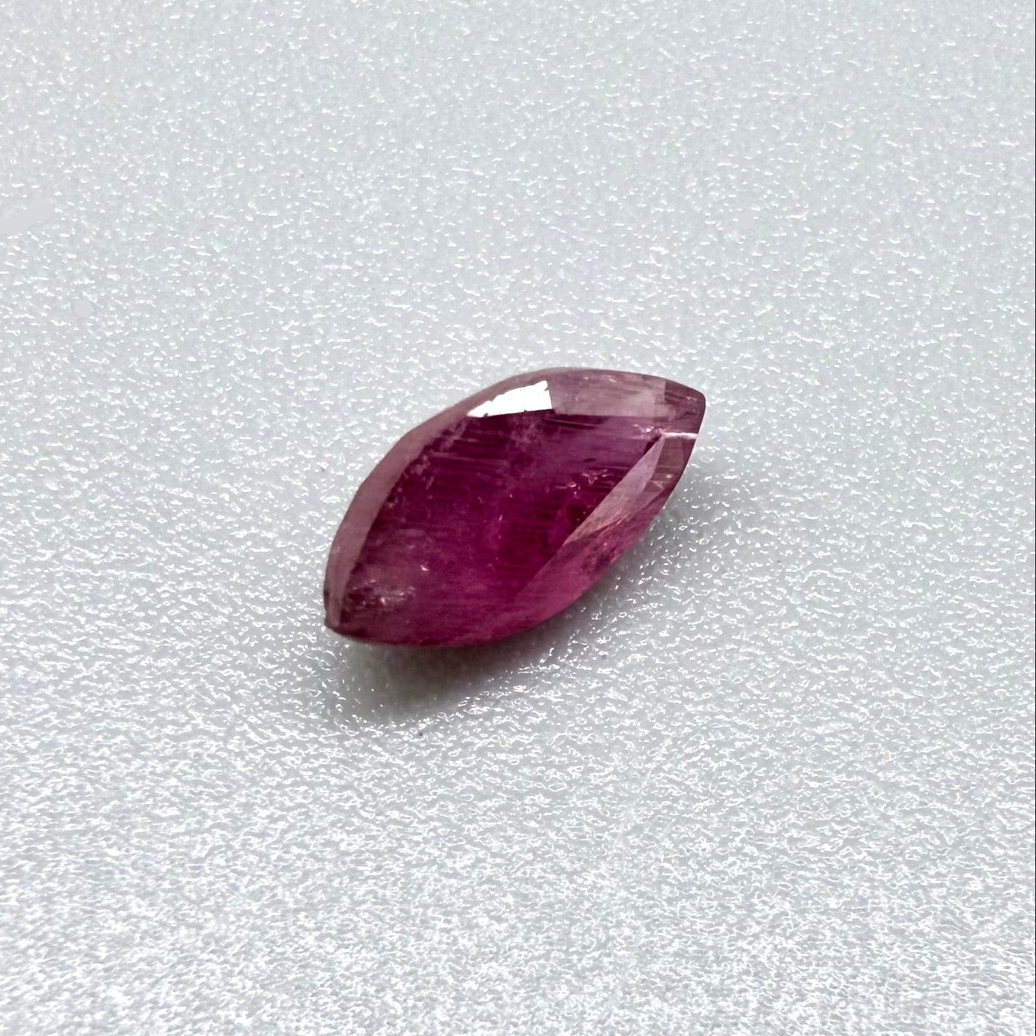 Loose Pink Purple Sapphire gemstone marquise cut