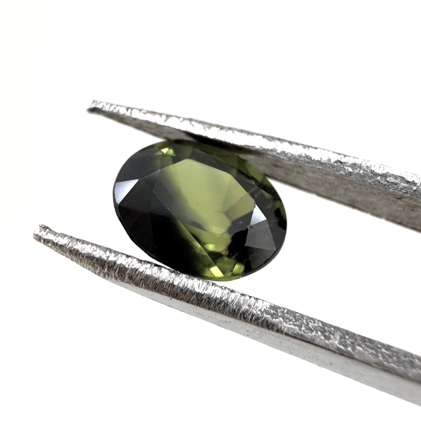 Bi-Color (Blue Green) Sapphire Oval 0.83 Ct