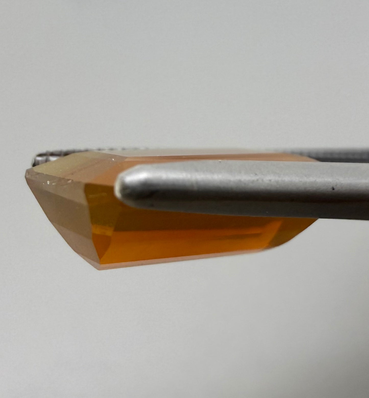 Warm Orange Hues Opal Baguette 2.42 Ct