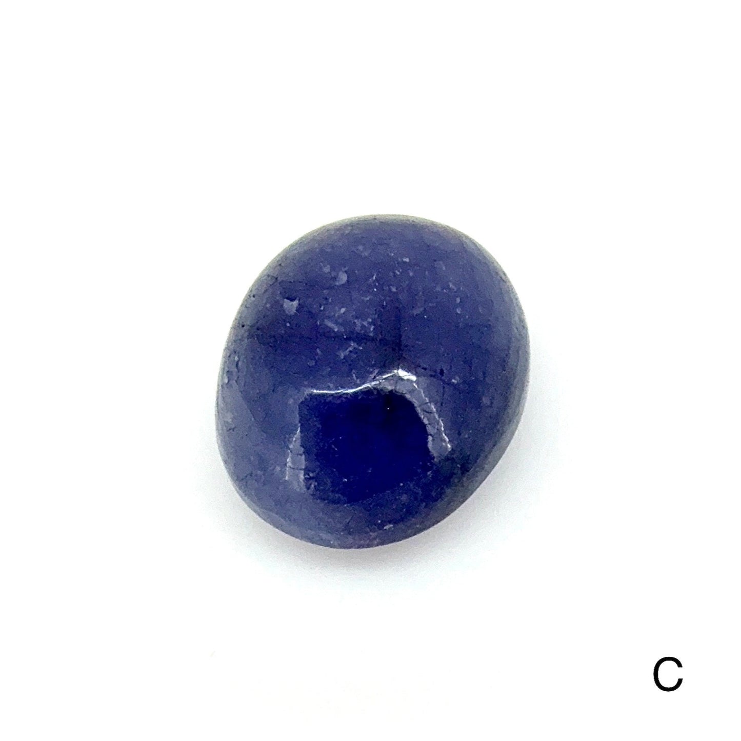 Dark Blue Sapphire Lot Cabochon 98 Ct