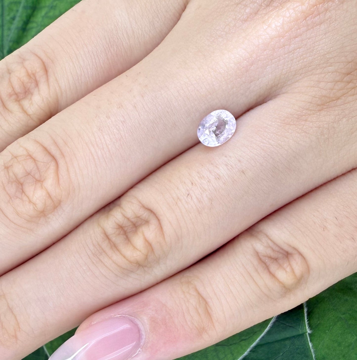 Pale Pink Morganite Oval 0.66 Ct