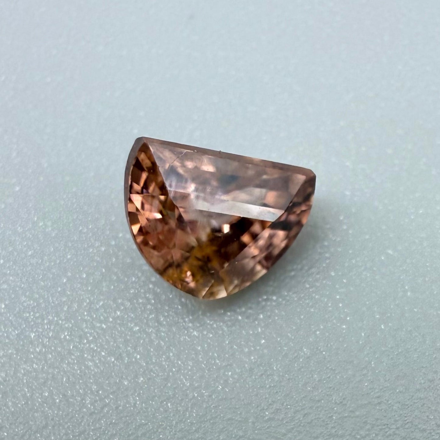 Peach-Pink Zircon Fancy 1.39 Ct
