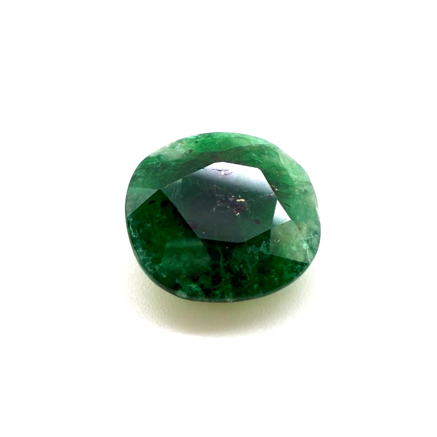 Vibrant Green Emerald Oval 6.14 Cts