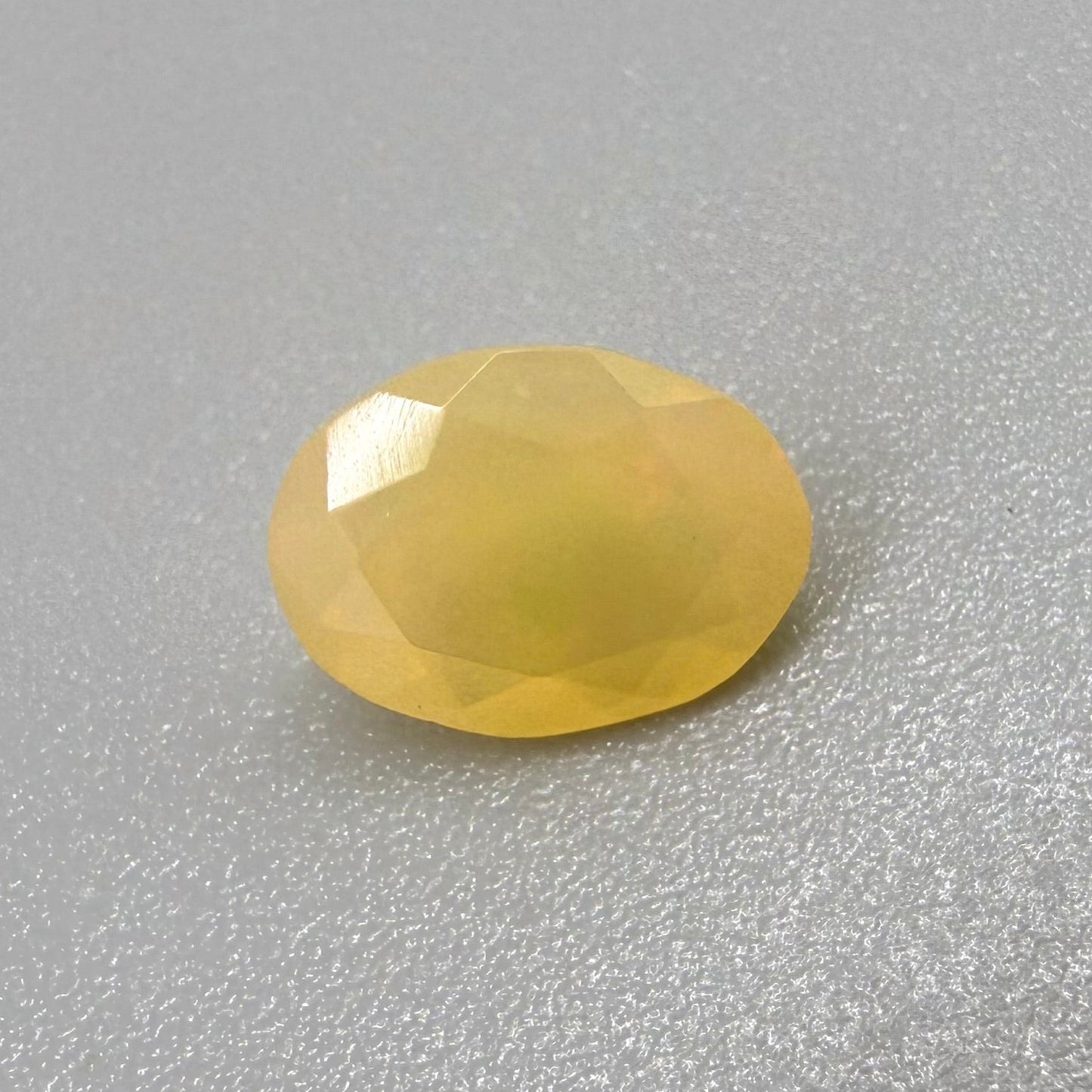 Milky Yellow Opal Oval 1.17 Ct