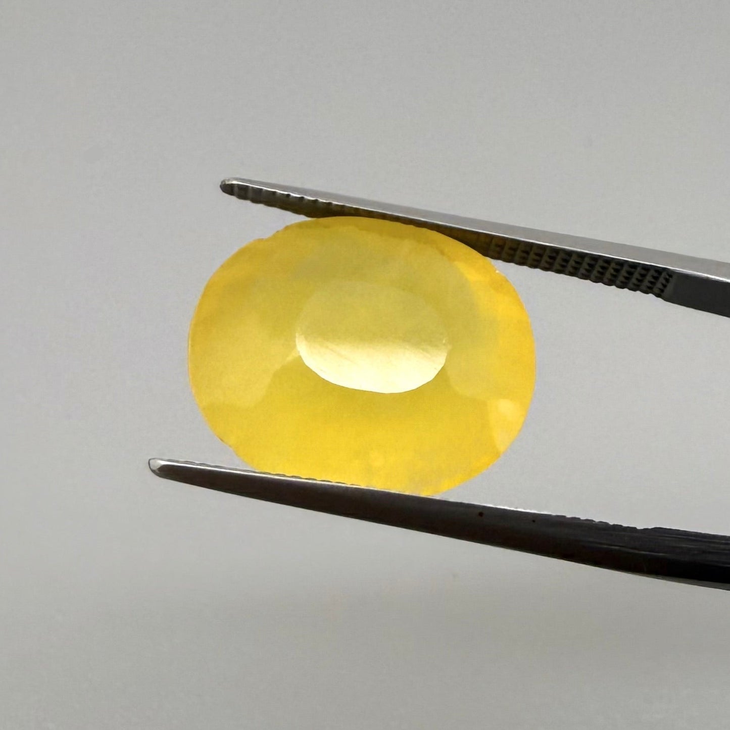 Yellow Fire Opal Oval 7.15 Ct