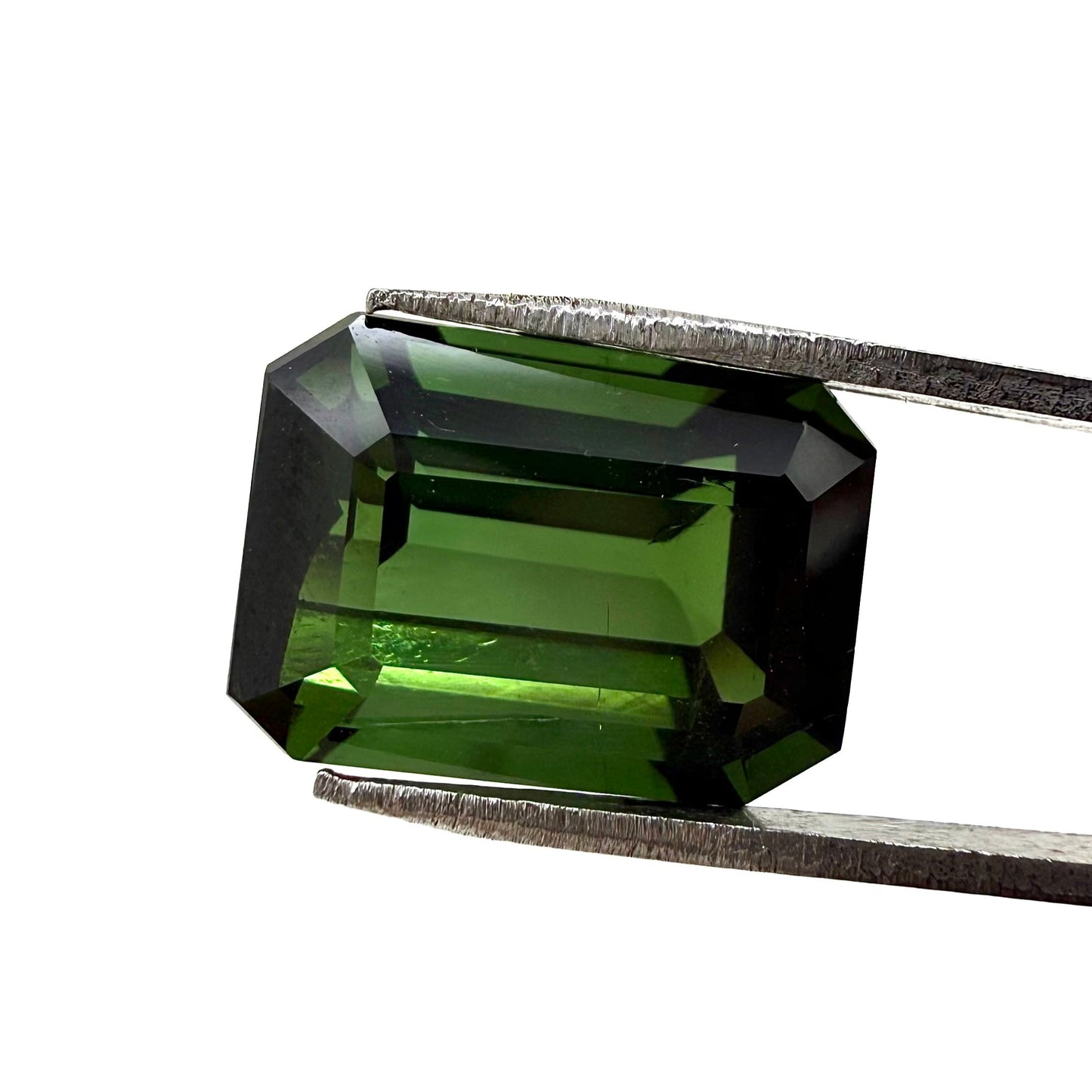 Green Tourmaline Emerald Cut 5.7 Ct