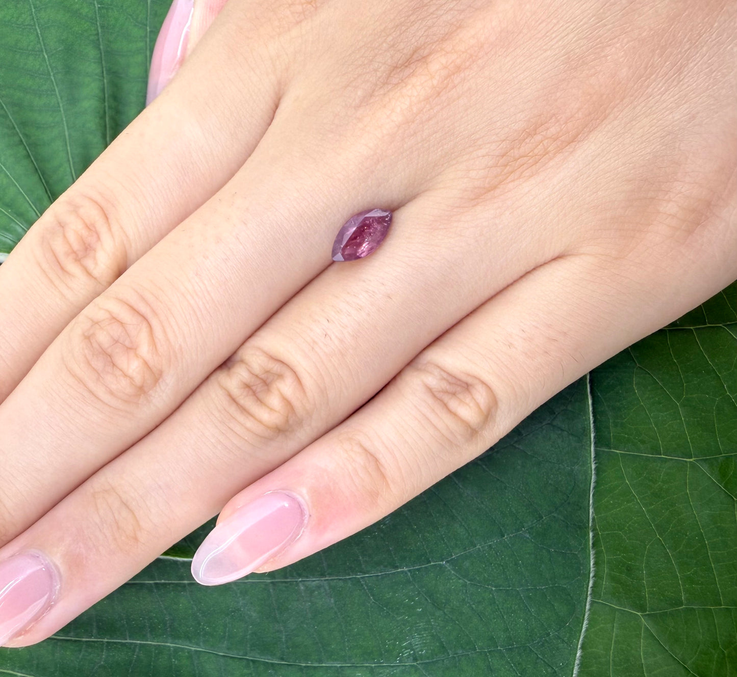 Pink Sapphire Marquise 1.1 Ct