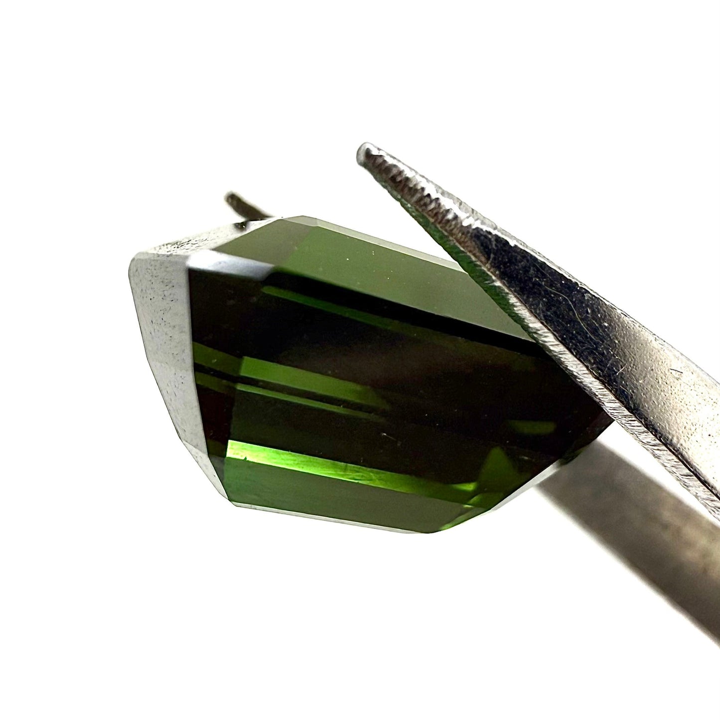 Green Tourmaline Emerald Cut 5.7 Ct