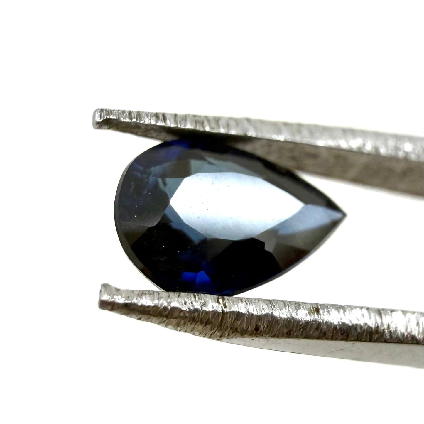Blue Sapphire Pear 0.46 Ct