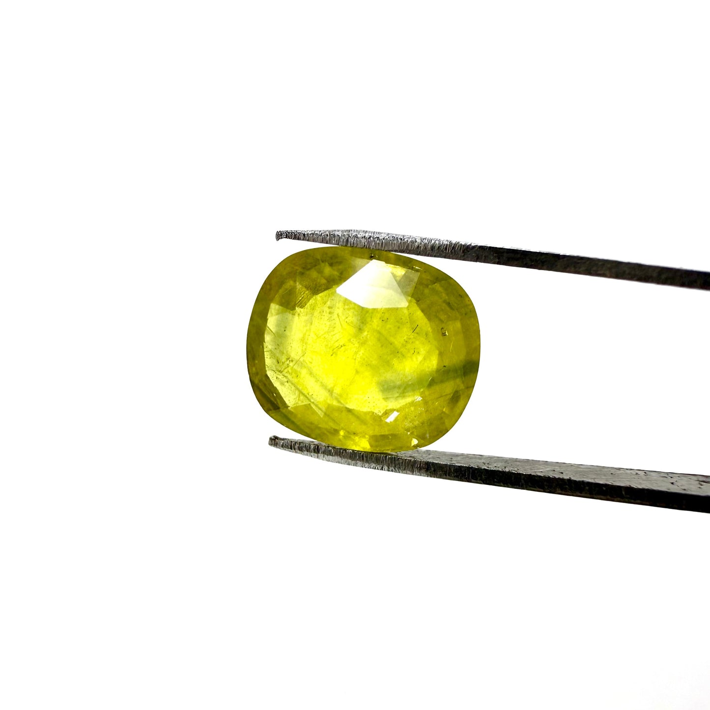 Yellow Sapphire Cushion 4.92 Ct