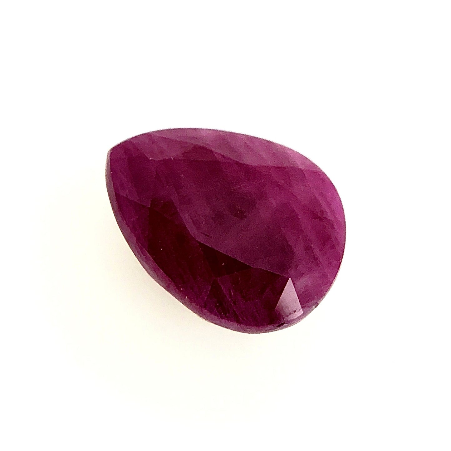 Pink Ruby Pear 4.84 Ct