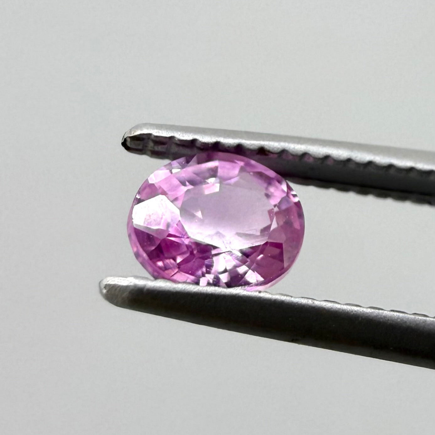 Pink Sapphire Oval 0.53 Ct