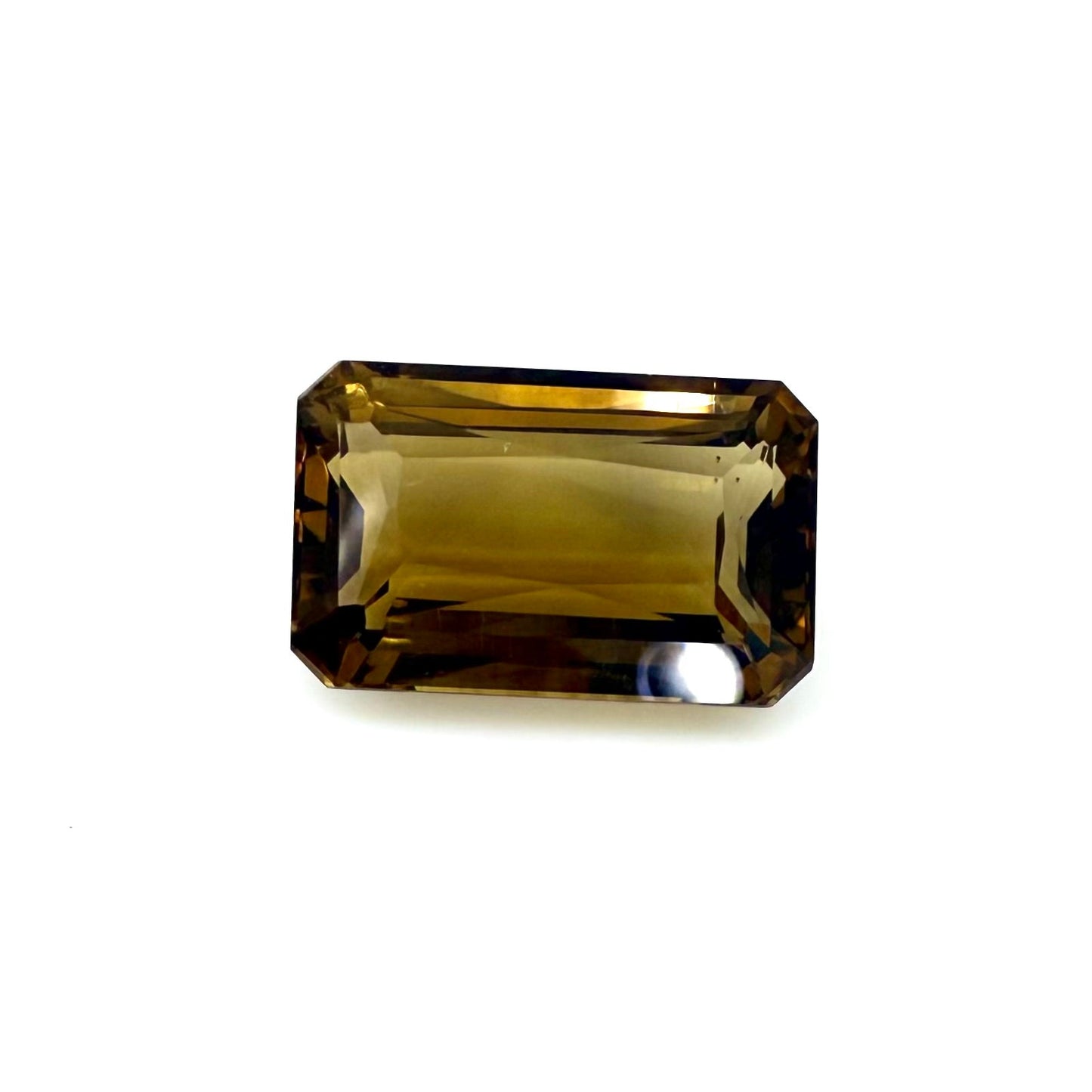 Cognac Citrine Radiant 6.89 Ct