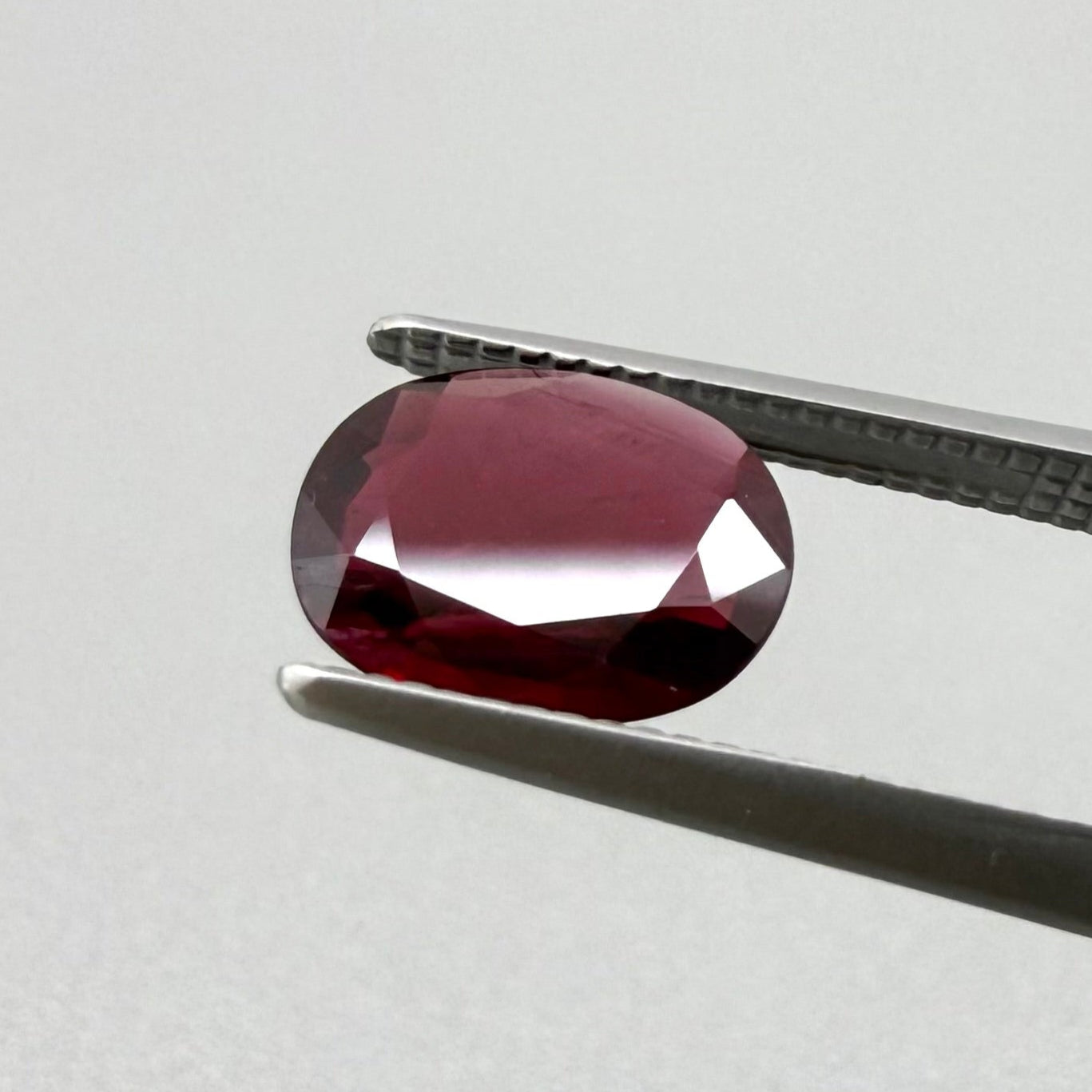 Pigeon Blood Ruby Oval 1.11 Ct