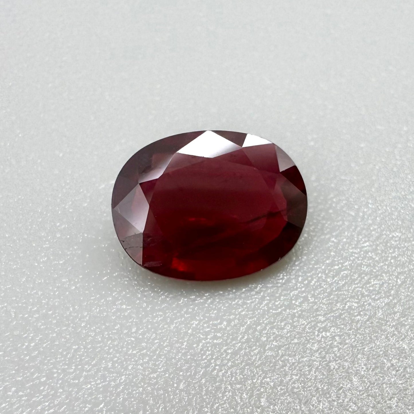 Pigeon Blood Ruby Oval 1.11 Ct