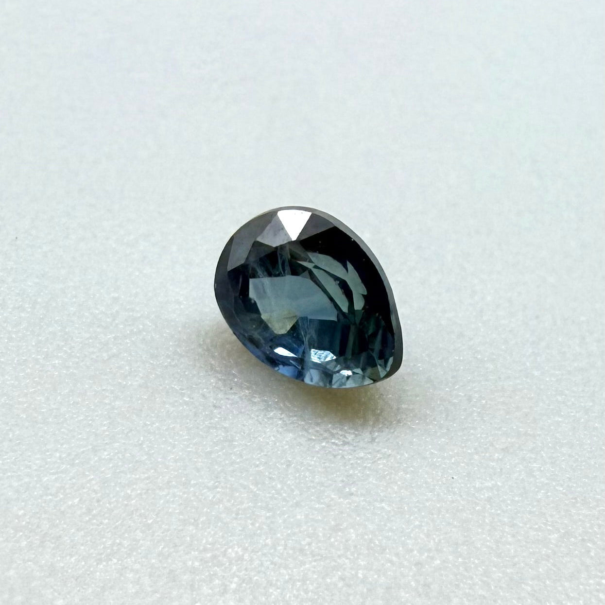 Blue Sapphire Pear 0.3 Ct