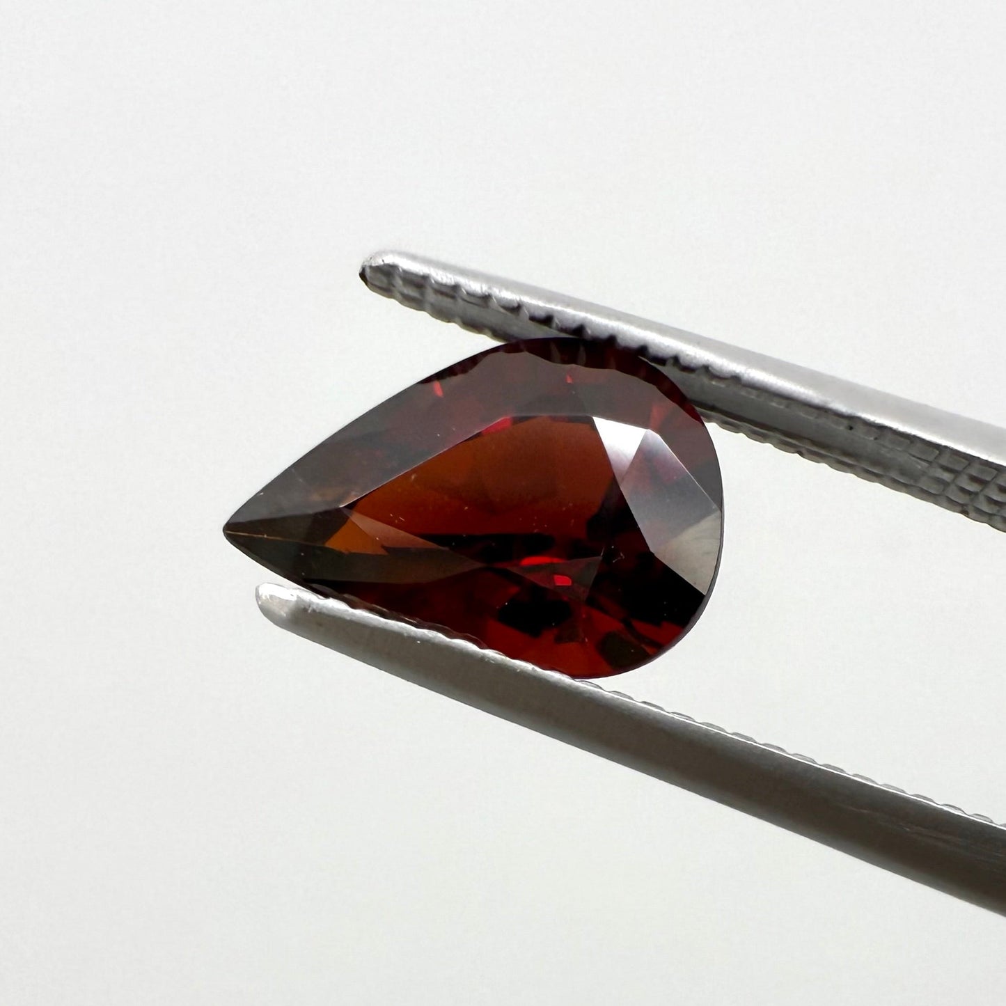 Red Garnet "Pyrope" Pear 1.84 Ct