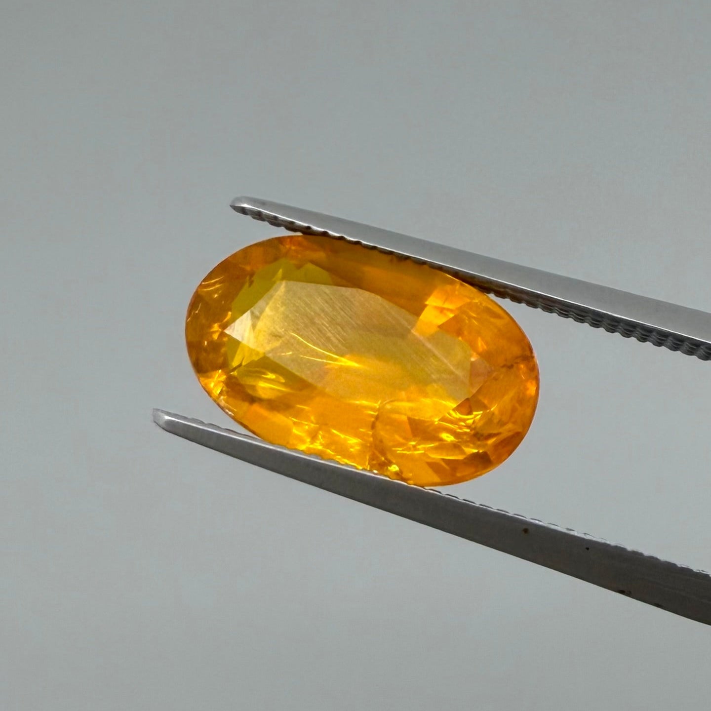 Vibrant Orange Fire Opal Oval 2.67 Ct
