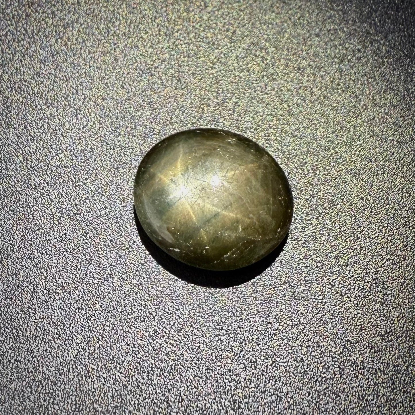 Golden-Brown Star Sapphire Cabochon 14.18 Ct