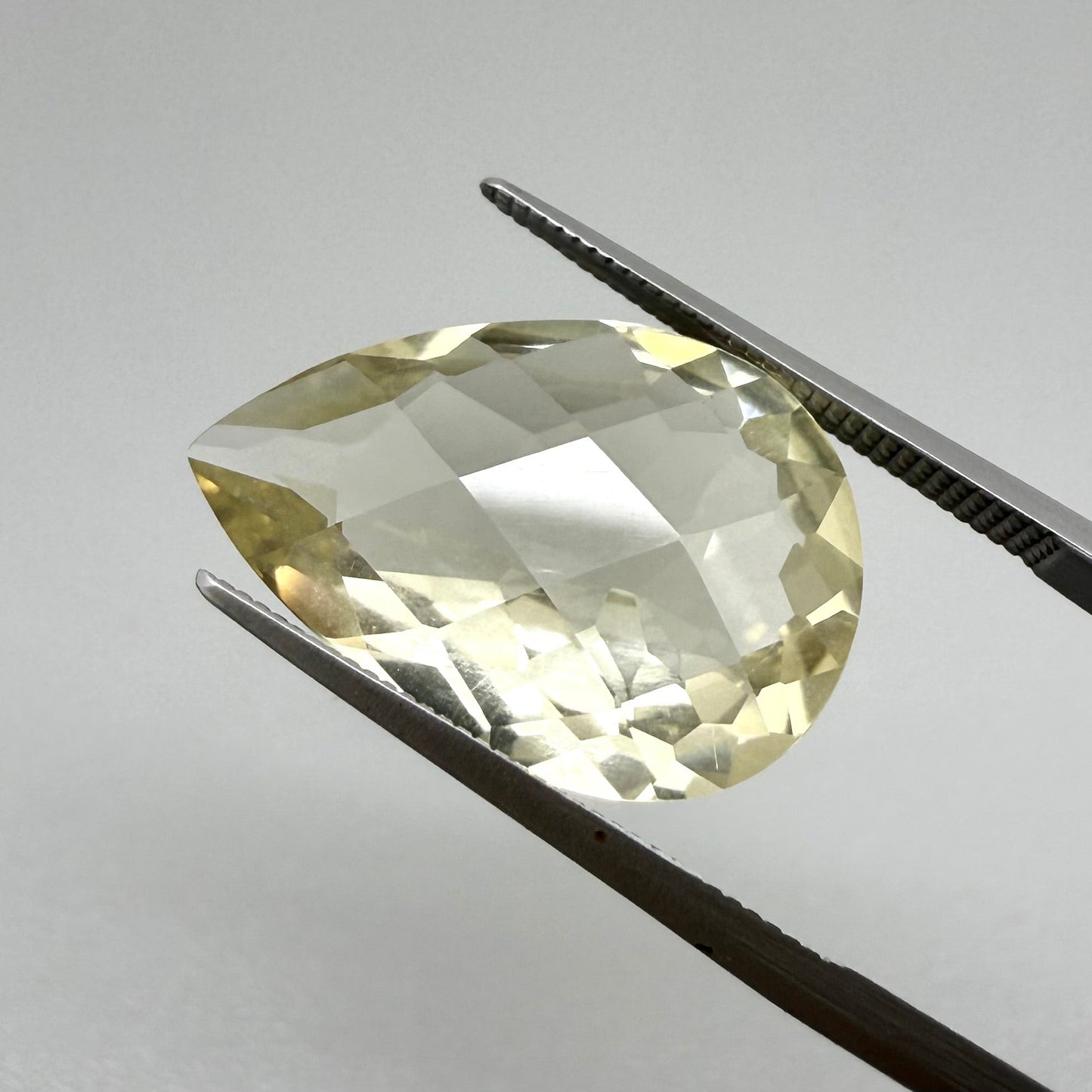 Lemon Quartz Pear 10.31 Ct