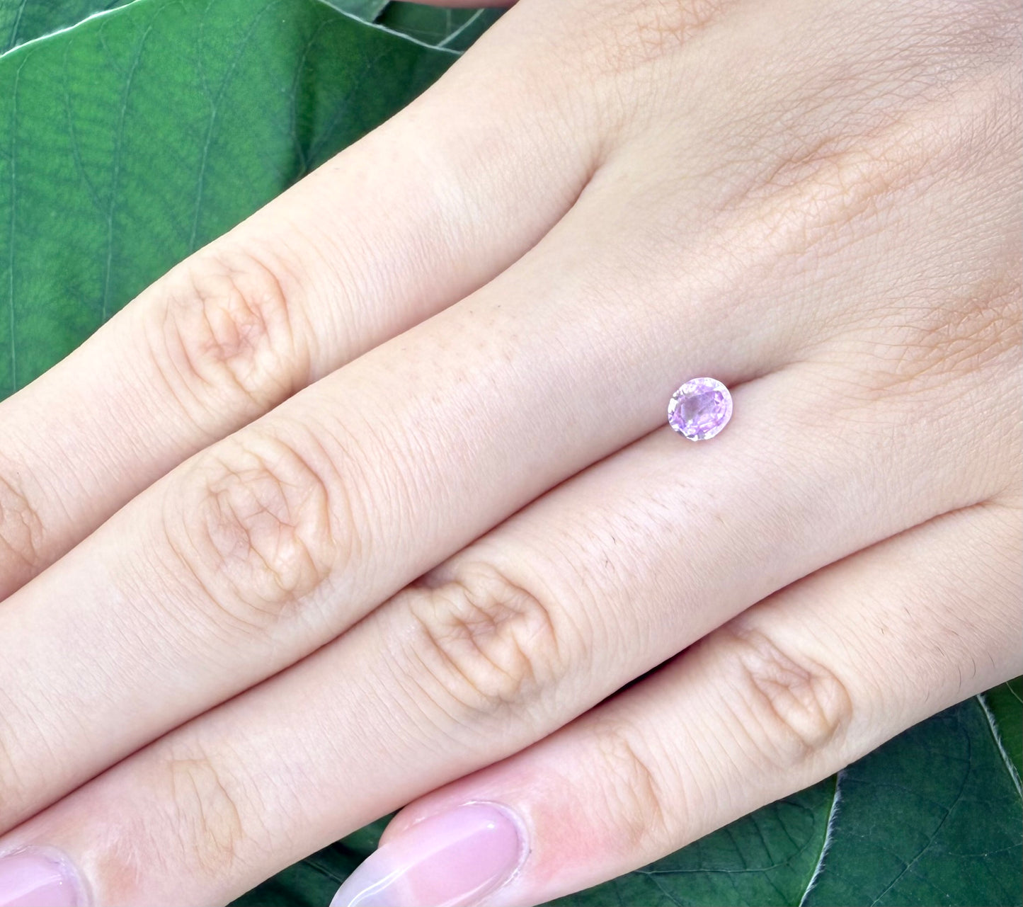 Pink Sapphire Oval 0.39 Ct
