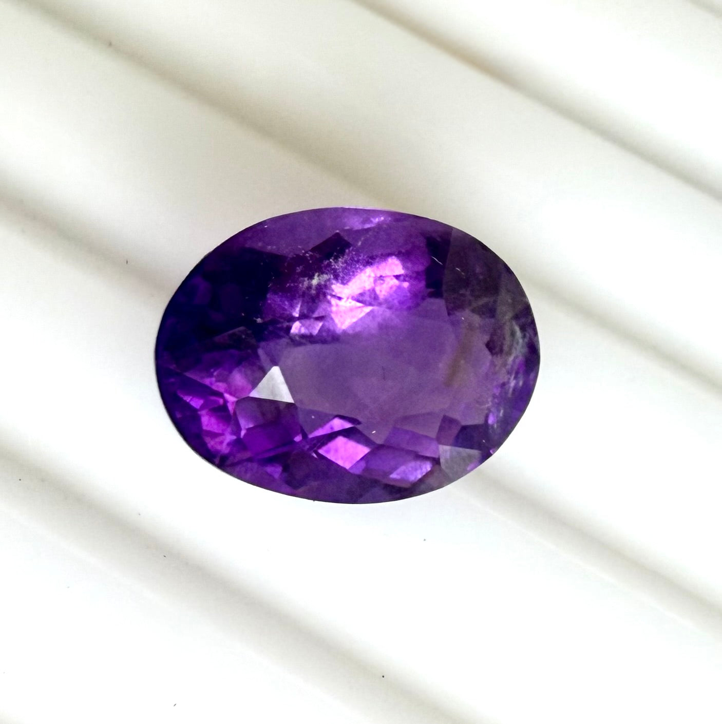 Purple/Pink Amethyst Oval 2.99 Ct