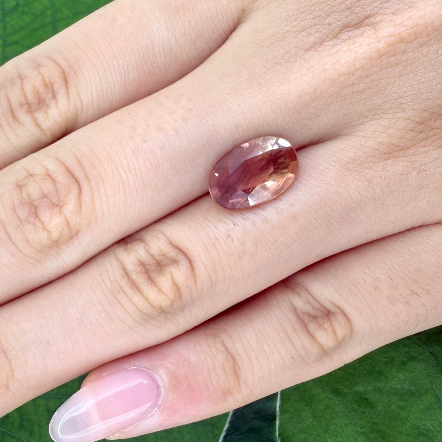 Loose Aventurescence Sunstone gemstone, oval