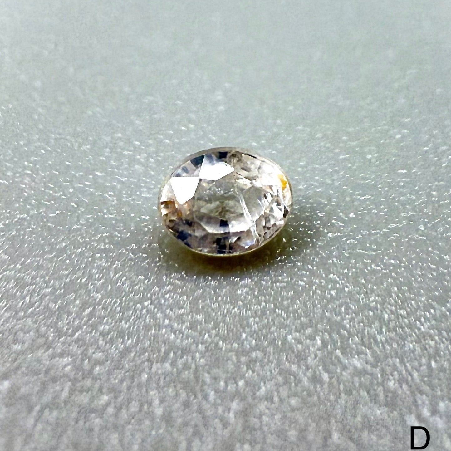 Multi Color (Blue, Yellow, White) Sapphire Lot Oval 1.73 Ct