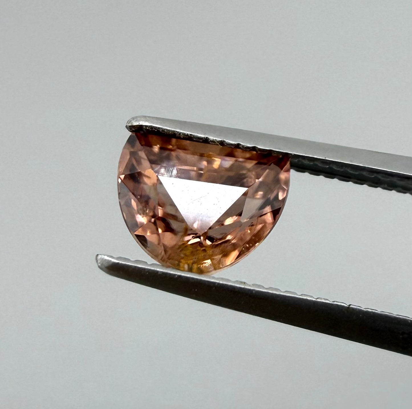 Peach-Pink Zircon Fancy 1.39 Ct