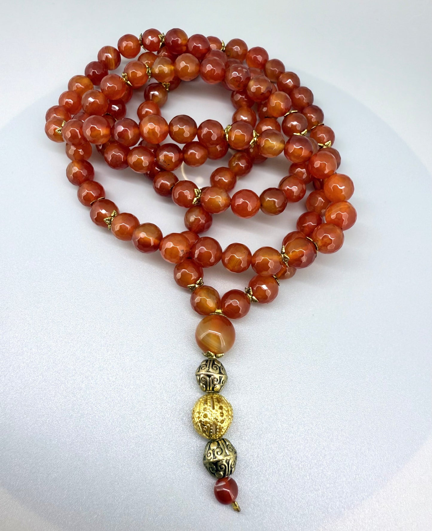 Mala ‘Carnelian’