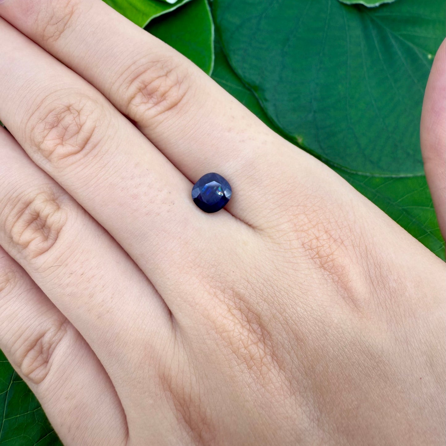 Blue Sapphire Cushion 1.75 Ct