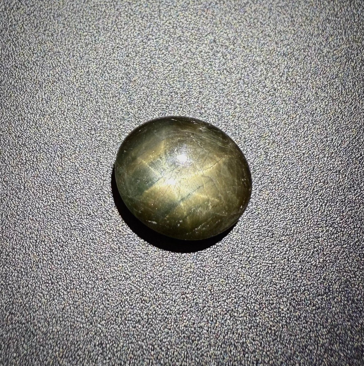 Golden-Brown Star Sapphire Cabochon 14.18 Ct
