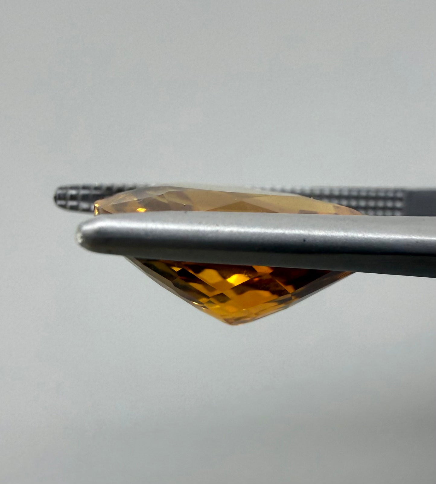 Madeira Citrine Pear 5.17 Ct