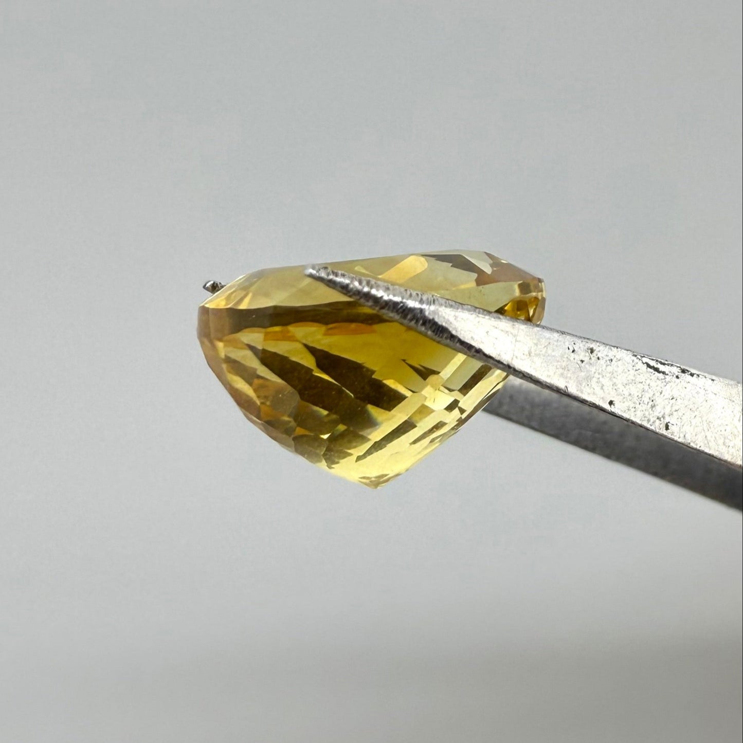Yellow Citrine Oval 7.82 Ct