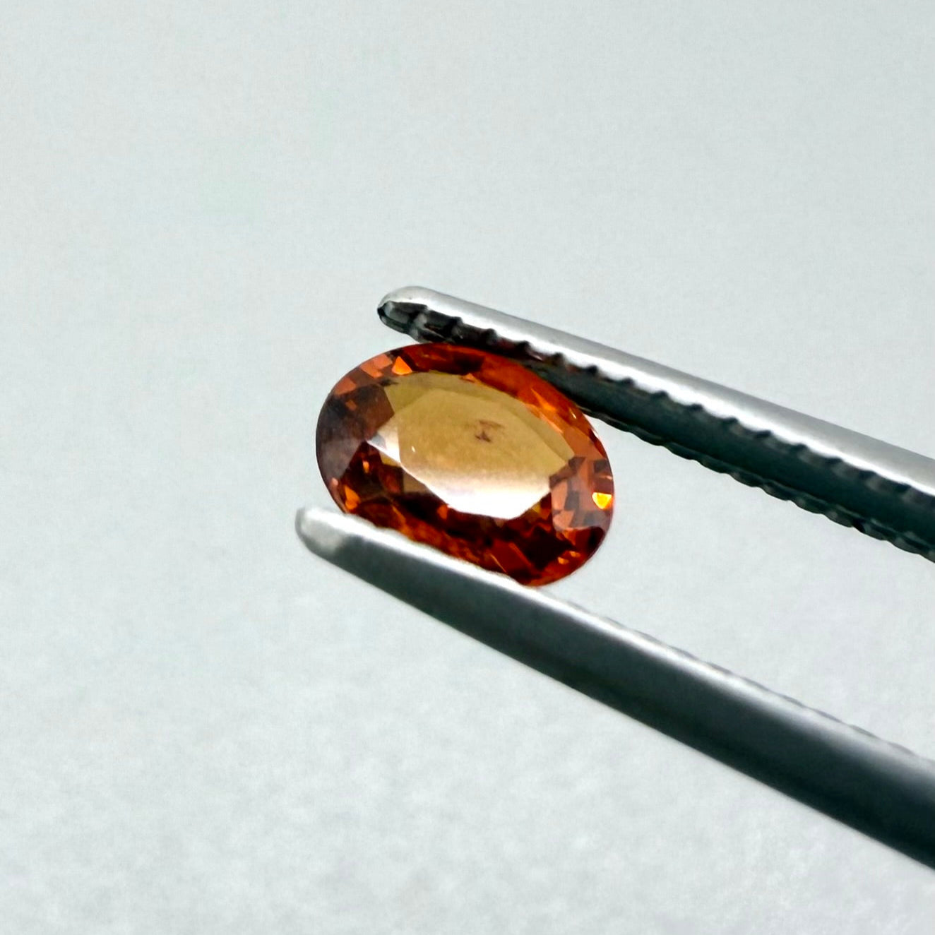 Fiery Orange Spessartine Oval 0.46 Ct