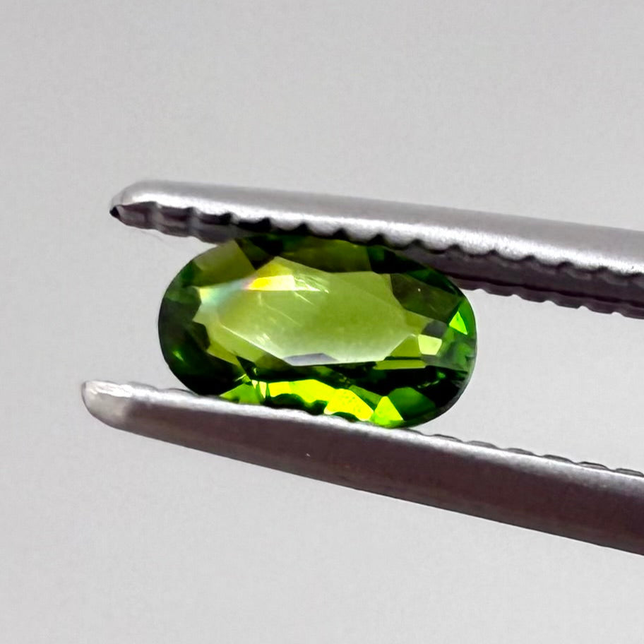 Vibrant Chrome Diopside Lot Oval 4.75 Ct