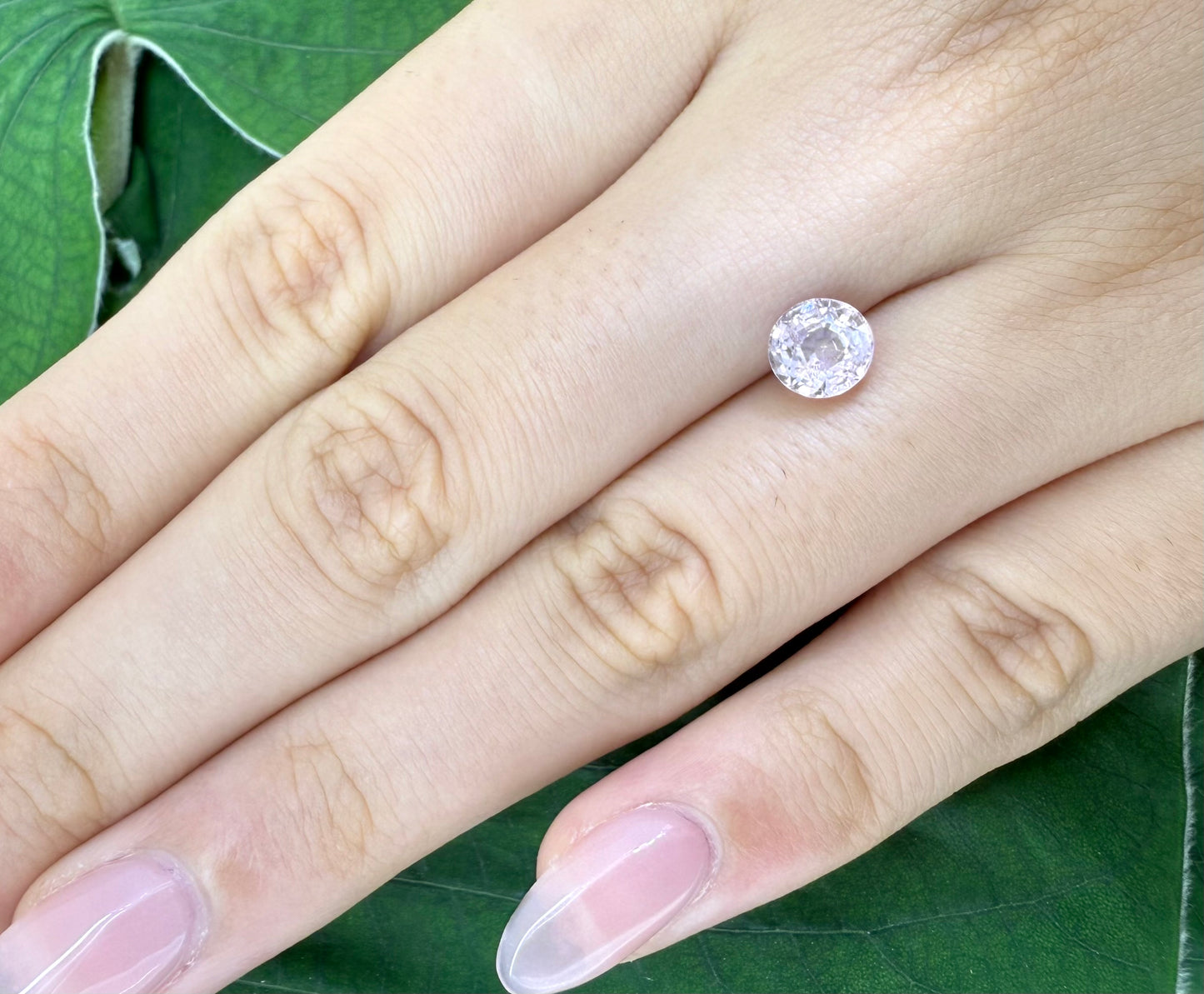 Rosé Spinel Round 1.27 Ct