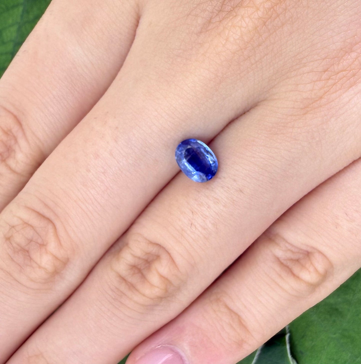 Cornflower Blue Kyanite Oval 0.97 Ct