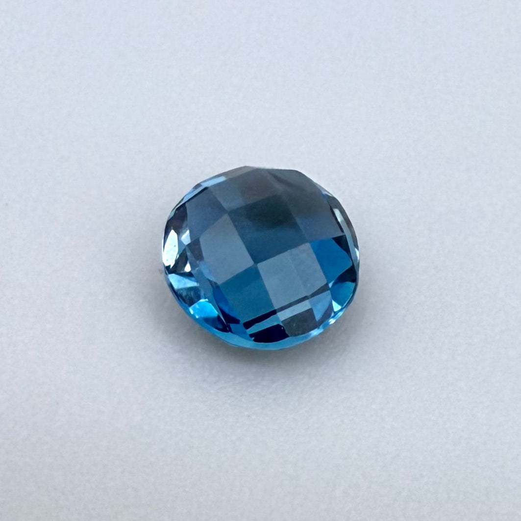London Blue Topaz Pineapple Fancy Cut 0.97 Ct