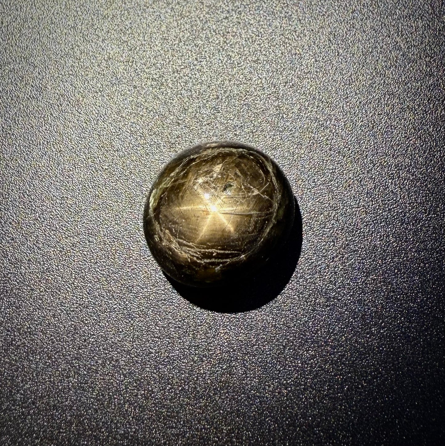 Golden-Brown Star Sapphire Cabochon 39.29 Ct