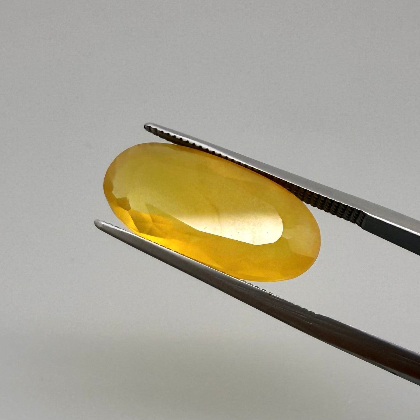 Yellow Fire Opal Fancy/Oval 5.28 Ct