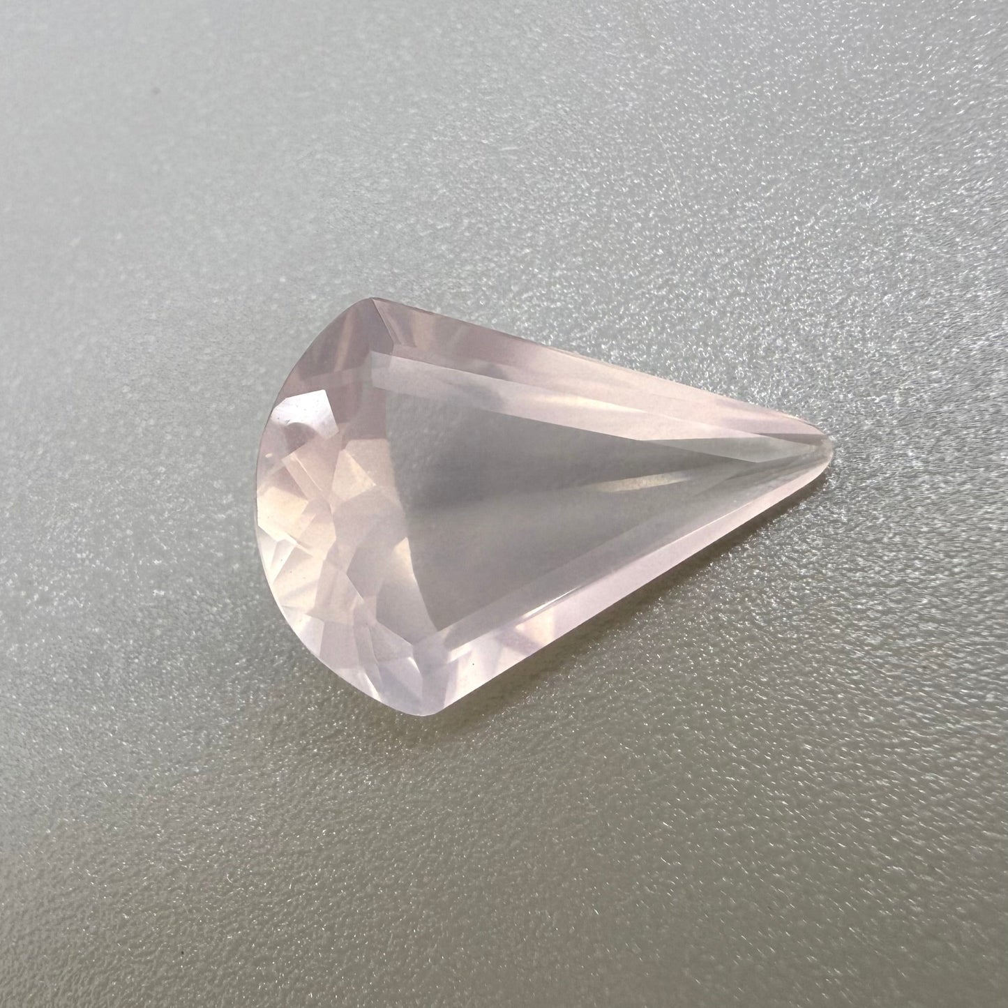 Rose Quartz Pear 5.13 Ct