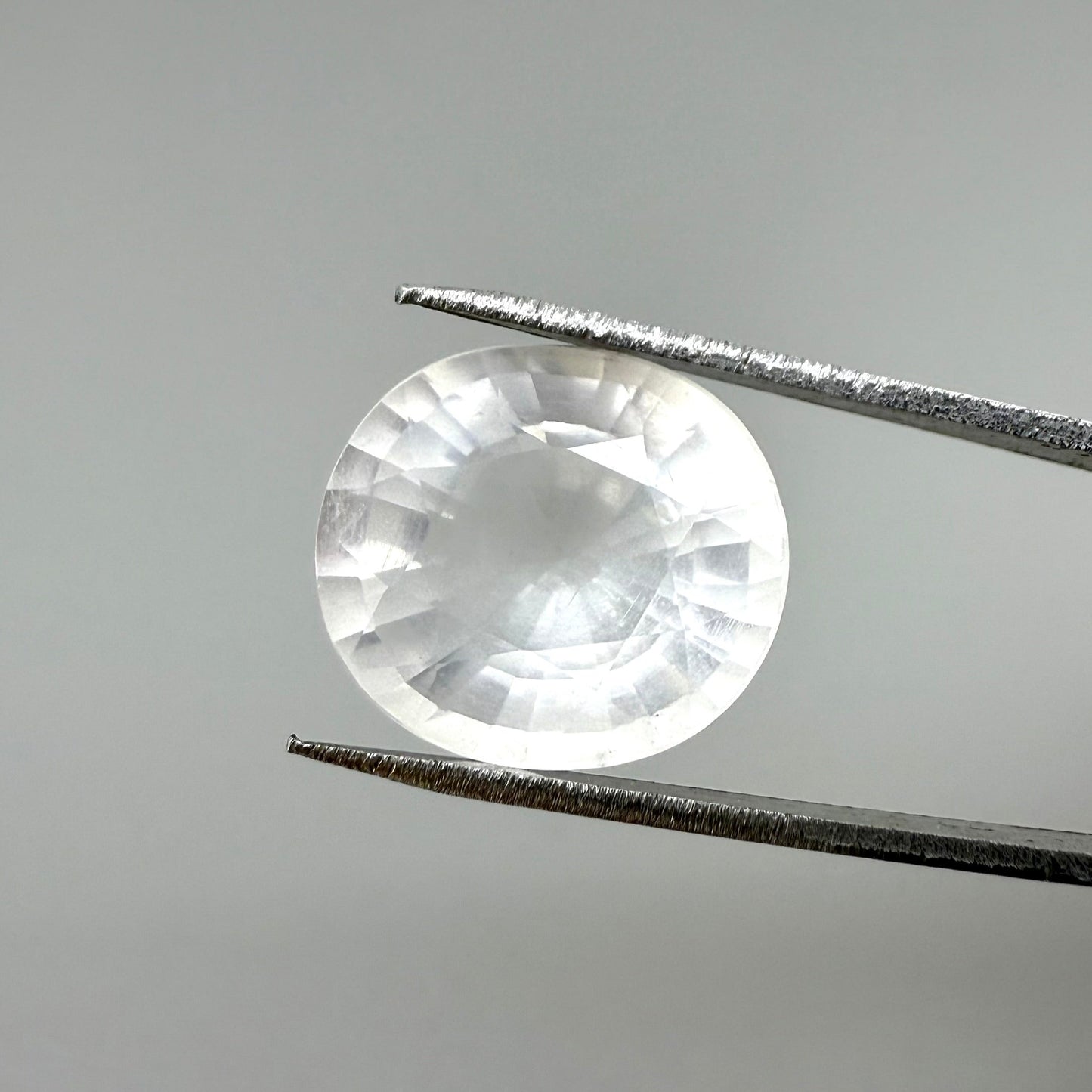 Milky White Quartz Oval 5.93 Ct