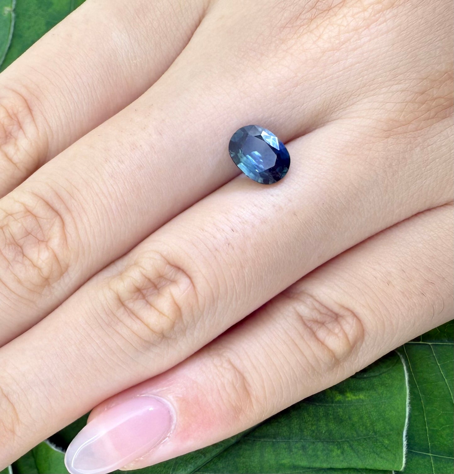 Blue Sapphire Oval 1.46 Ct