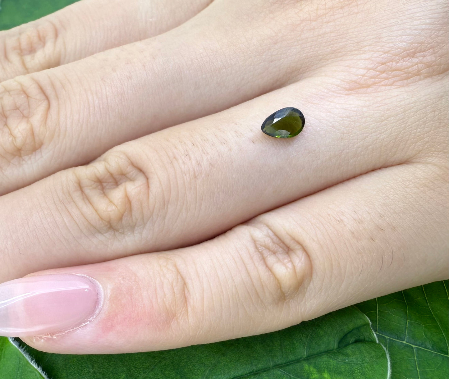 Tourmaline Pear 0.34 Ct