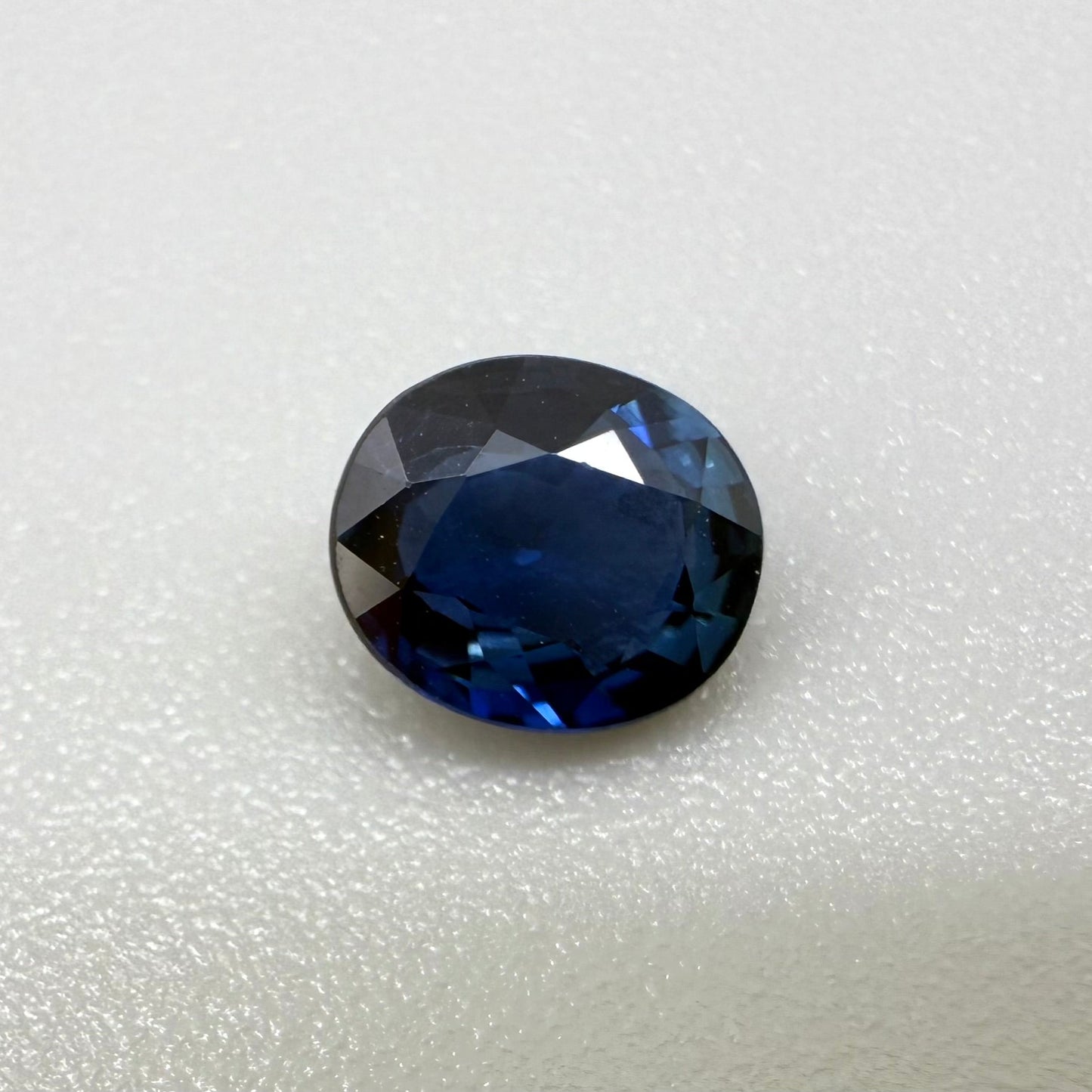 Blue Sapphire Oval 0.91 Ct
