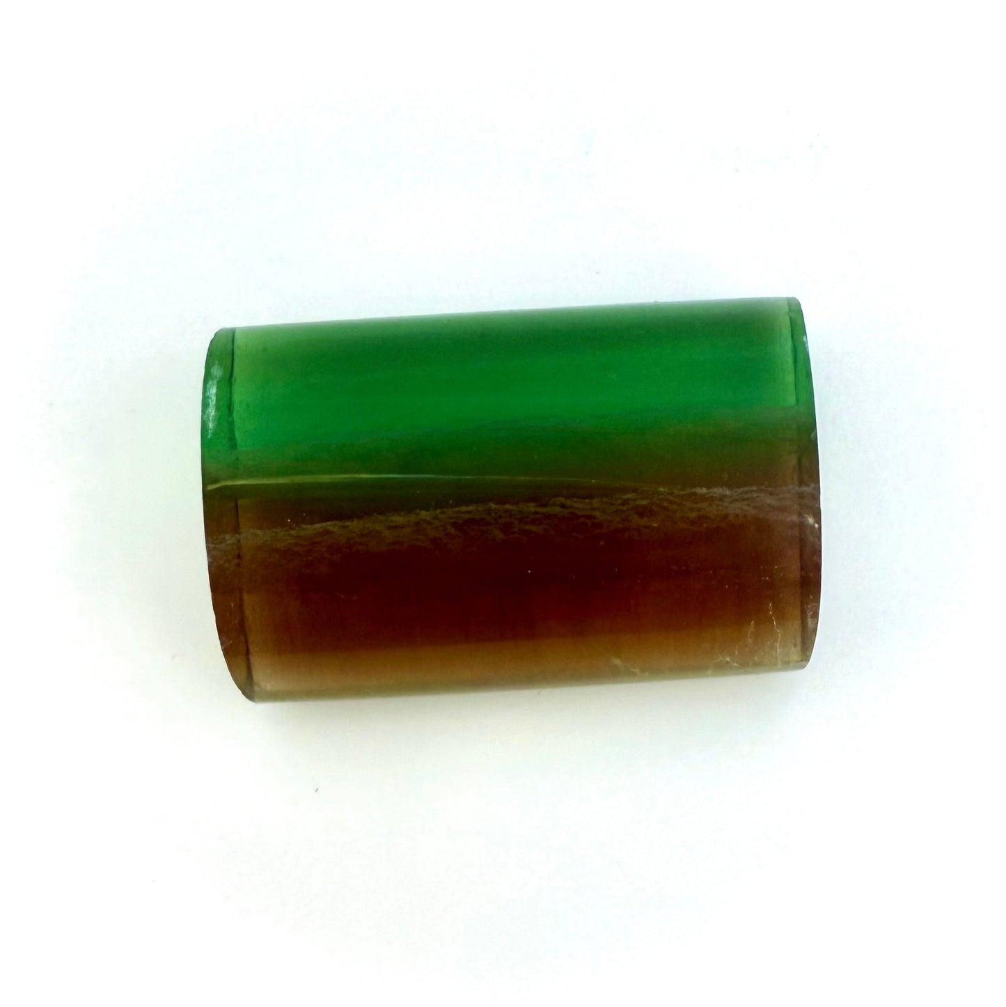 Tri-Color (Green, Cognac, Sand) Fluorite Fancy 14.53 Ct Ct