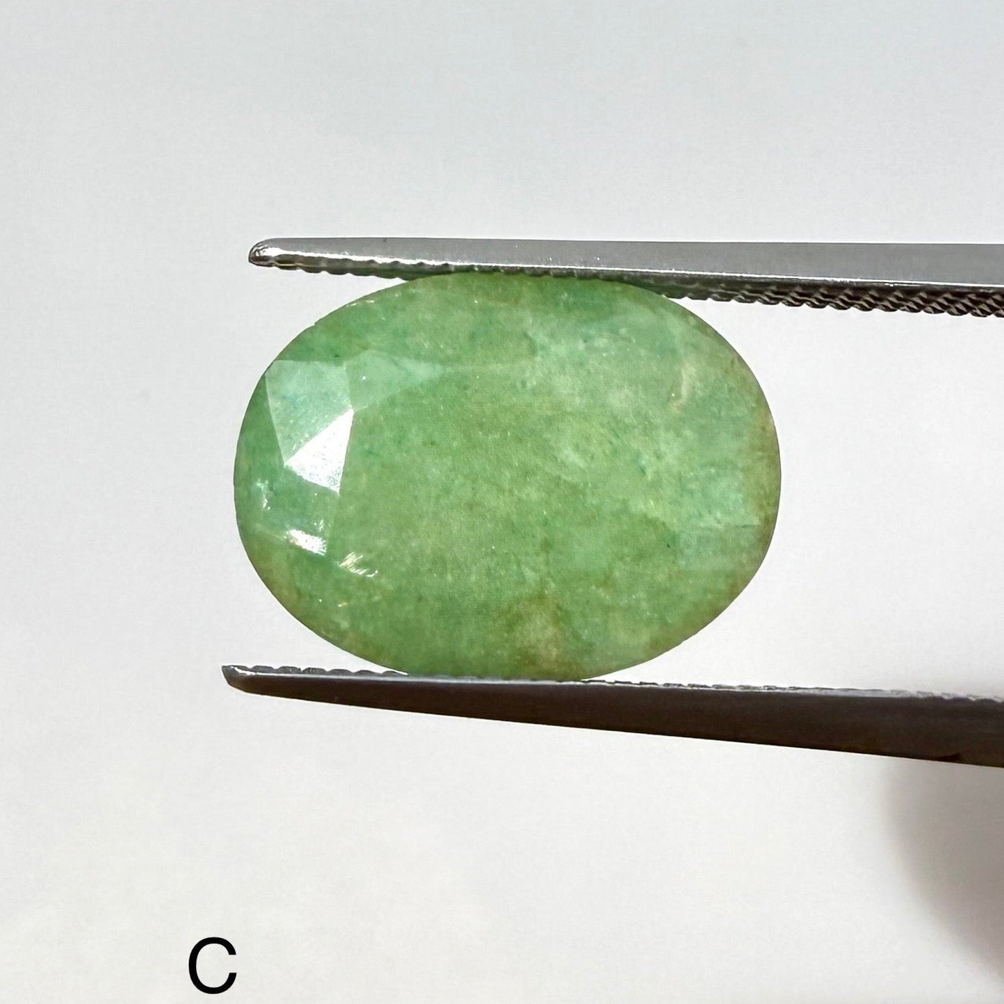 Multi Green Hues Emerald Lot Oval 93.63 Ct